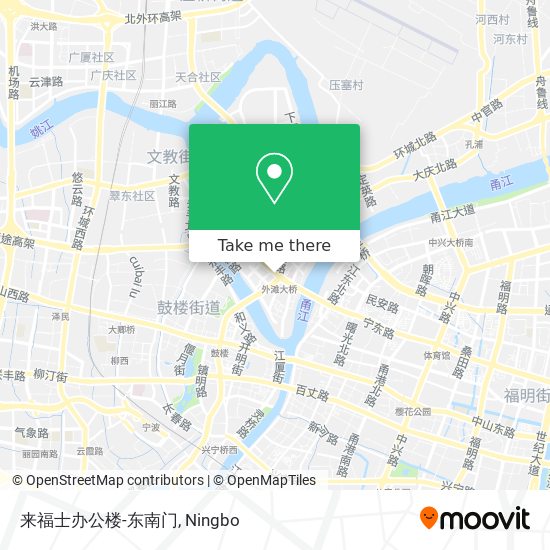 来福士办公楼-东南门 map