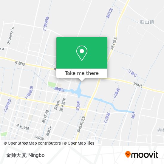 金帅大厦 map
