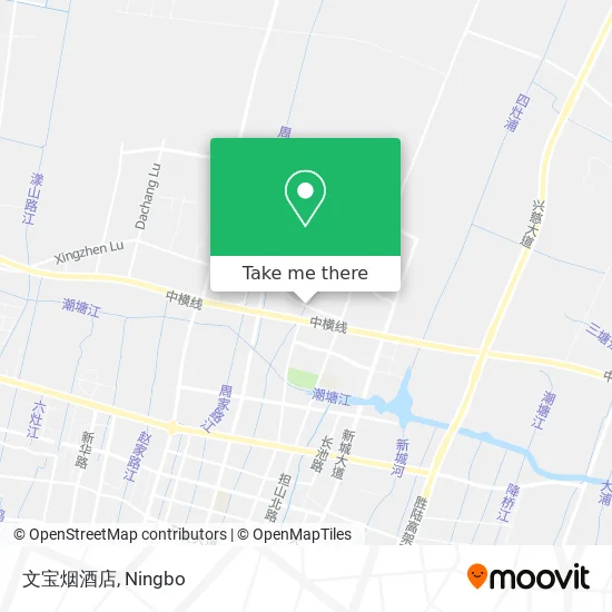文宝烟酒店 map