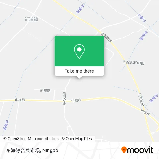 东海综合菜市场 map