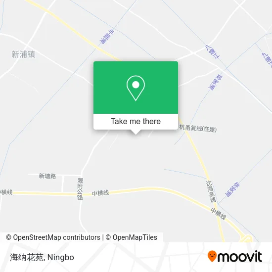 海纳花苑 map