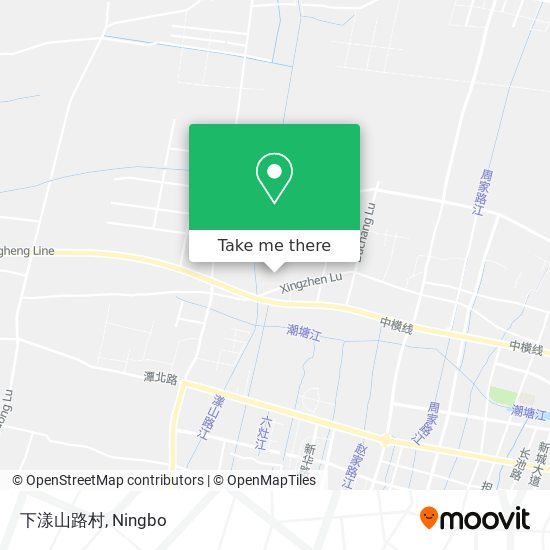 下漾山路村 map