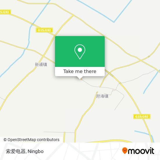 索爱电器 map