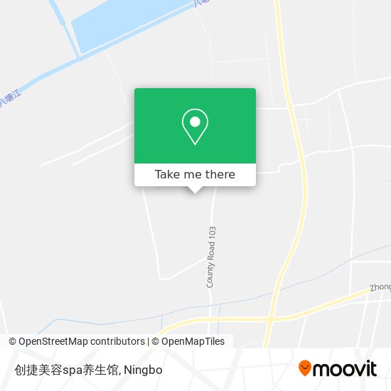 创捷美容spa养生馆 map