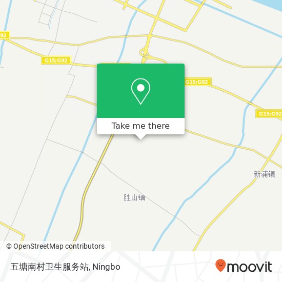 五塘南村卫生服务站 map
