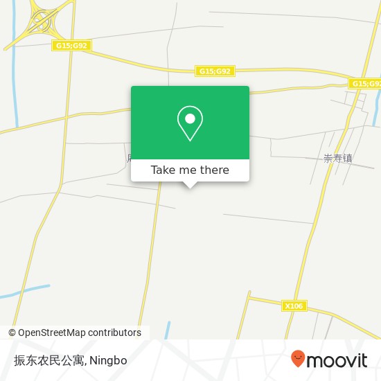 振东农民公寓 map
