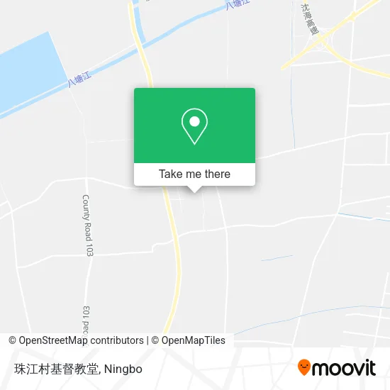 珠江村基督教堂 map