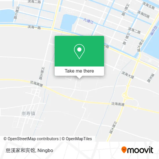 慈溪家和宾馆 map