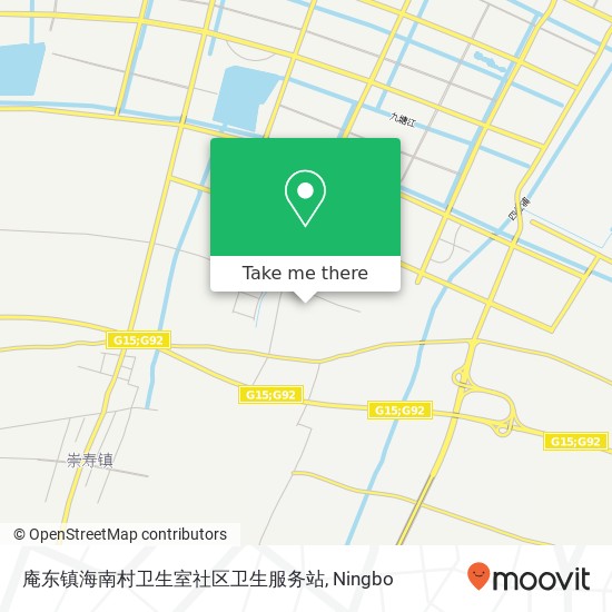 庵东镇海南村卫生室社区卫生服务站 map