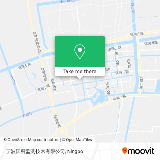 宁波国科监测技术有限公司 map