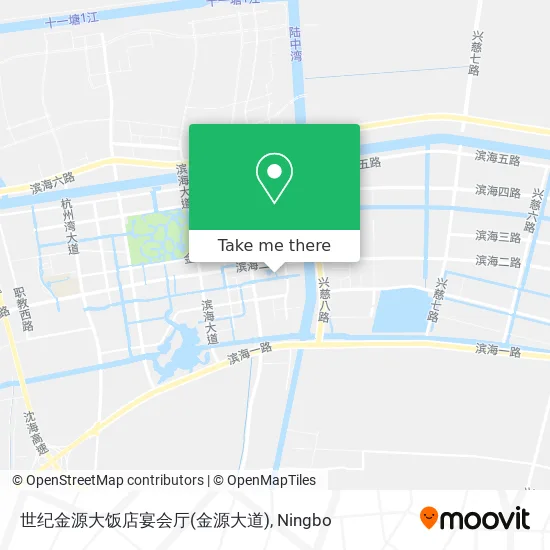 世纪金源大饭店宴会厅(金源大道) map