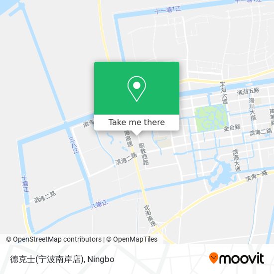 德克士(宁波南岸店) map