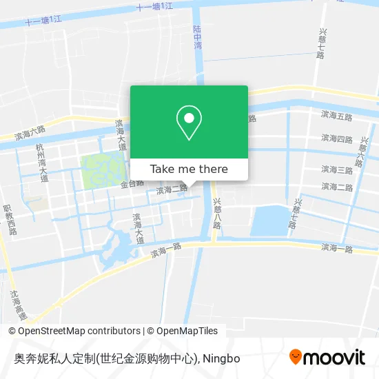 奥奔妮私人定制(世纪金源购物中心) map