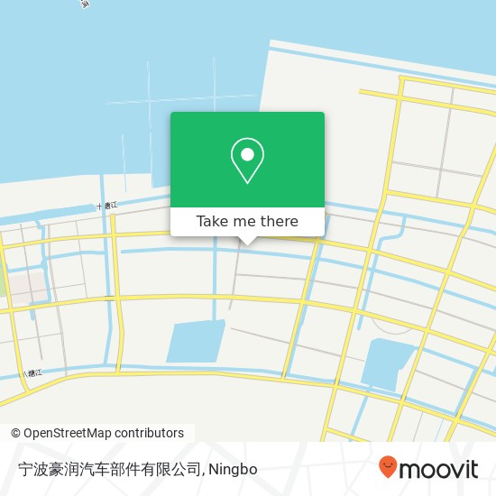 宁波豪润汽车部件有限公司 map