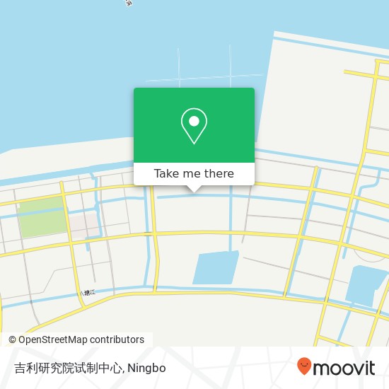 吉利研究院试制中心 map