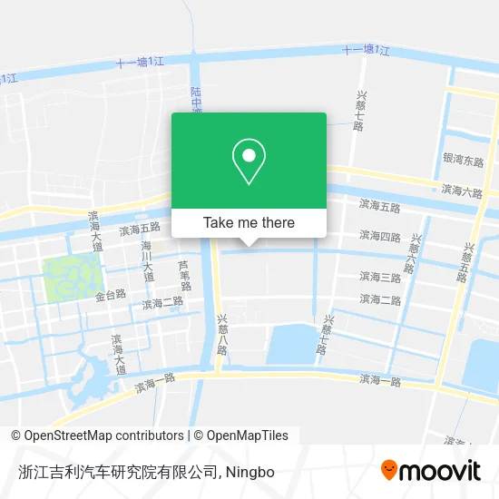 浙江吉利汽车研究院有限公司 map