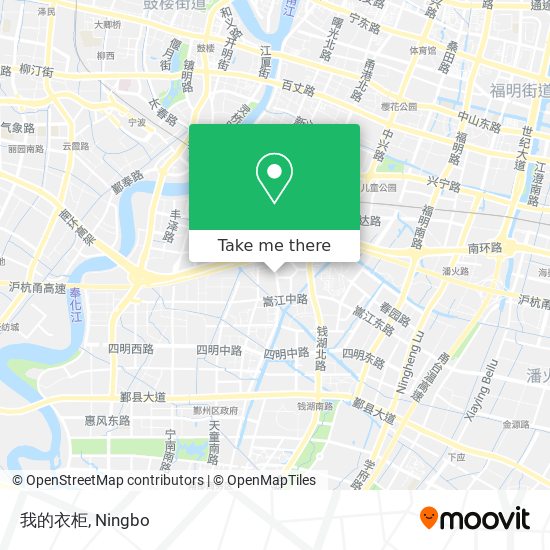 我的衣柜 map