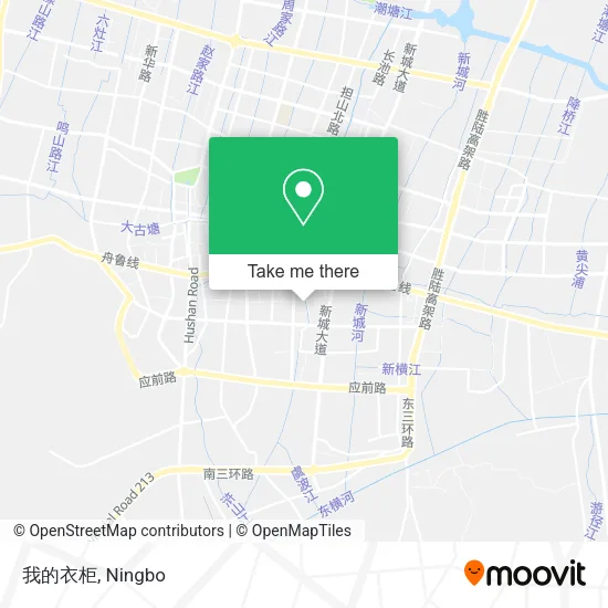 我的衣柜 map