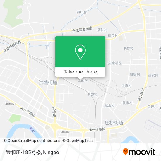 崇和庄-185号楼 map