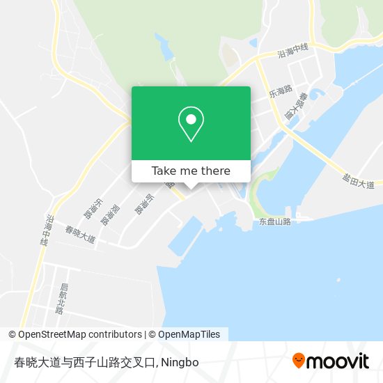 春晓大道与西子山路交叉口 map