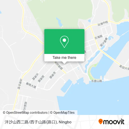 洋沙山西二路/西子山路(路口) map