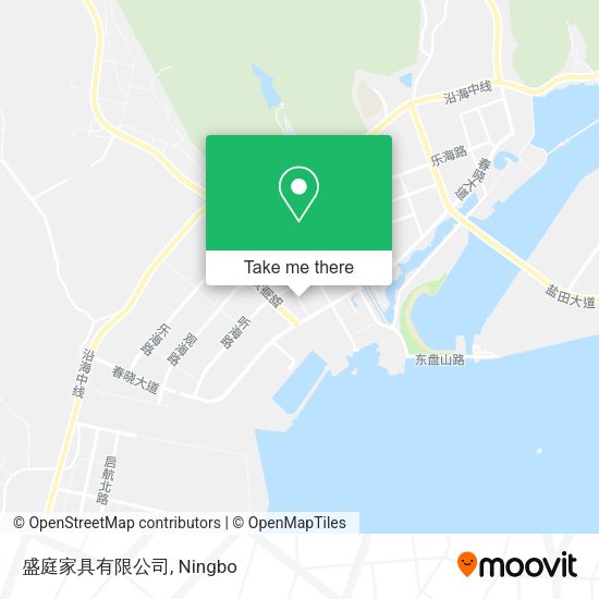 盛庭家具有限公司 map