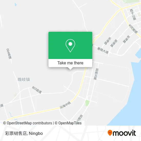 彩票销售店 map