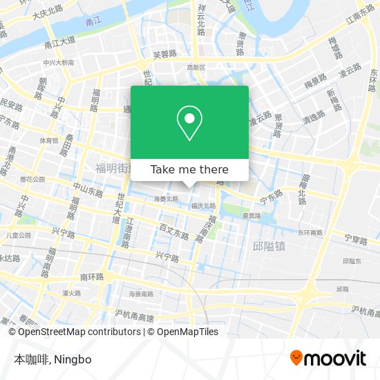 本咖啡 map