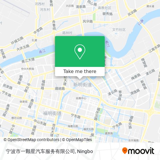 宁波市一颗星汽车服务有限公司 map