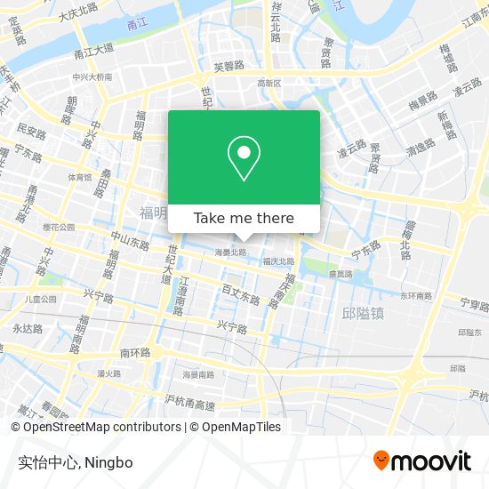 实怡中心 map