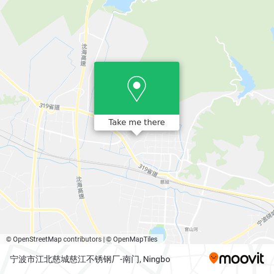 宁波市江北慈城慈江不锈钢厂-南门 map