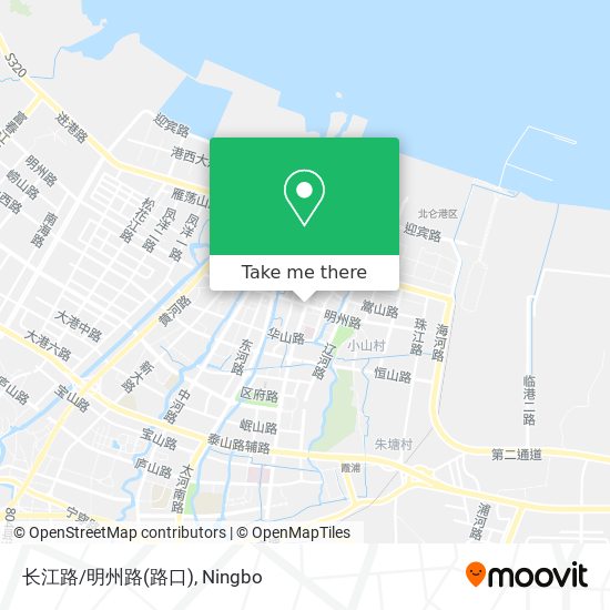 长江路/明州路(路口) map