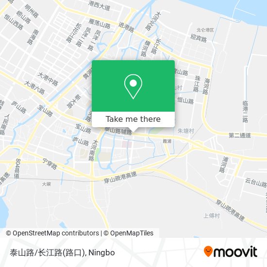 泰山路/长江路(路口) map
