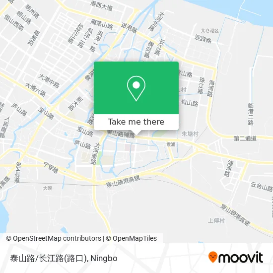 泰山路/长江路(路口) map