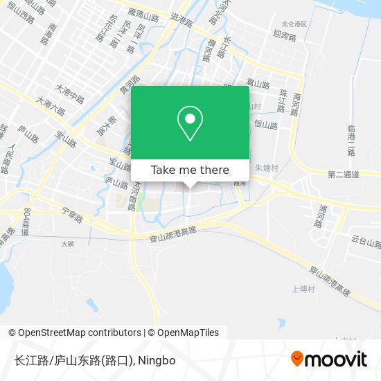 长江路/庐山东路(路口) map