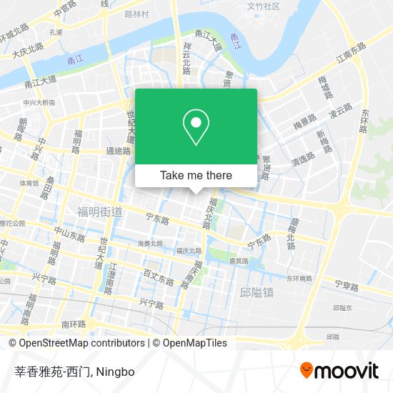 莘香雅苑-西门 map