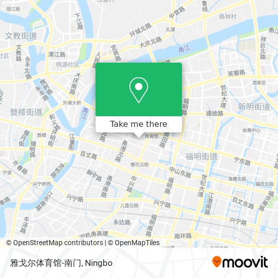 雅戈尔体育馆-南门 map