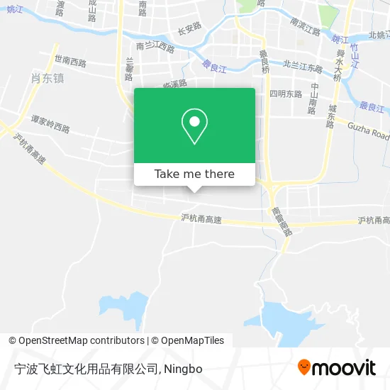 宁波飞虹文化用品有限公司 map