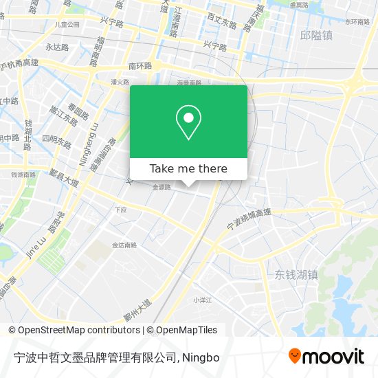 宁波中哲文墨品牌管理有限公司 map