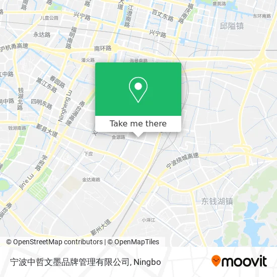 宁波中哲文墨品牌管理有限公司 map