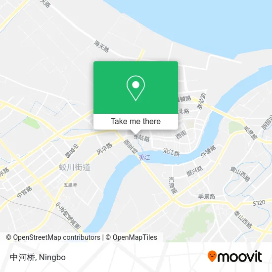 中河桥 map