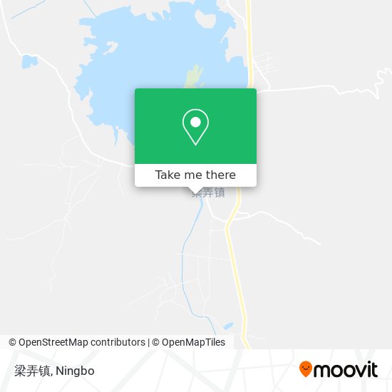 梁弄镇 map