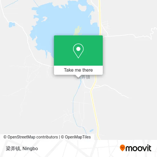 梁弄镇 map