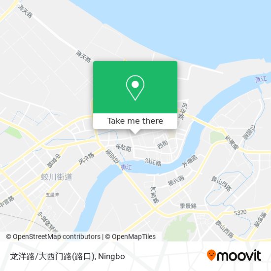 龙洋路/大西门路(路口) map