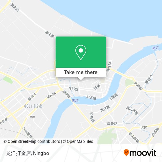 龙洋打金店 map