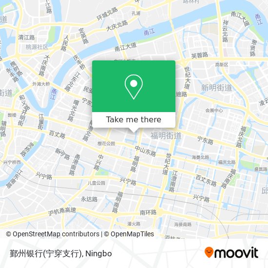 鄞州银行(宁穿支行) map