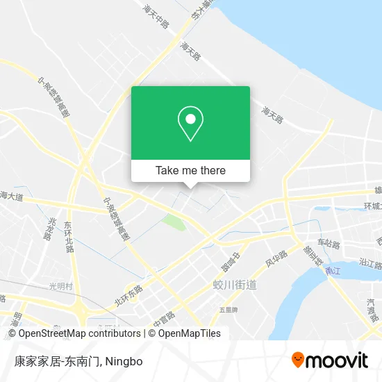康家家居-东南门 map