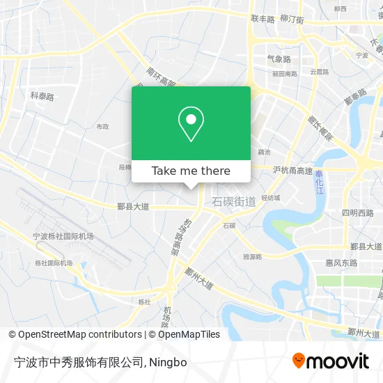 宁波市中秀服饰有限公司 map
