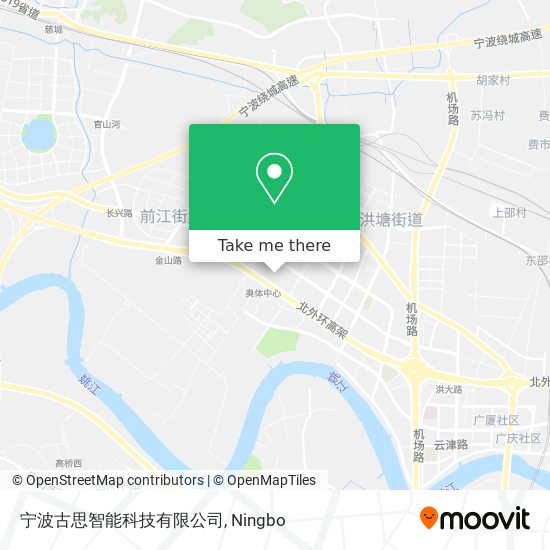 宁波古思智能科技有限公司 map