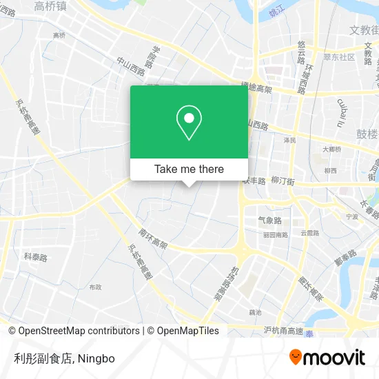 利彤副食店 map